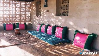 محوطه اقامتگاه بوم گردی خالو منصور - جزیره قشم - روستای نقاشه